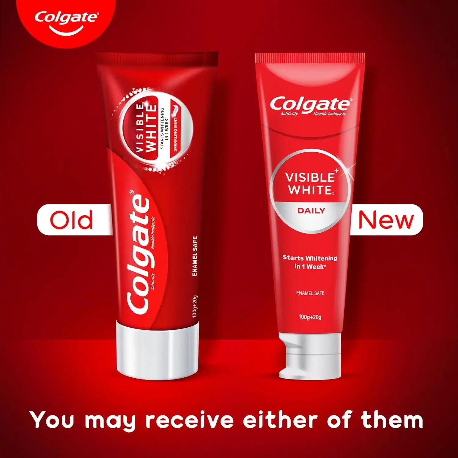 COLGATE VISIBLE WHITE