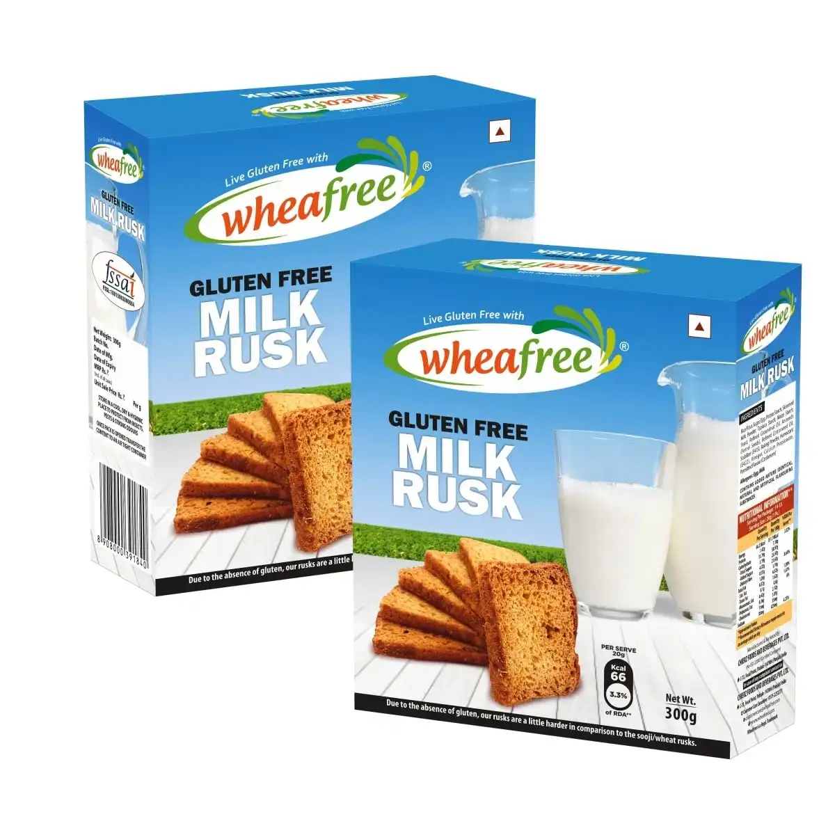 MILK RUSK 400G