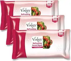 VISLEY STRBRY WIPES 25P