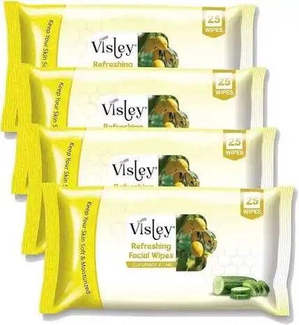 VISLEY LIME WIPES 25P
