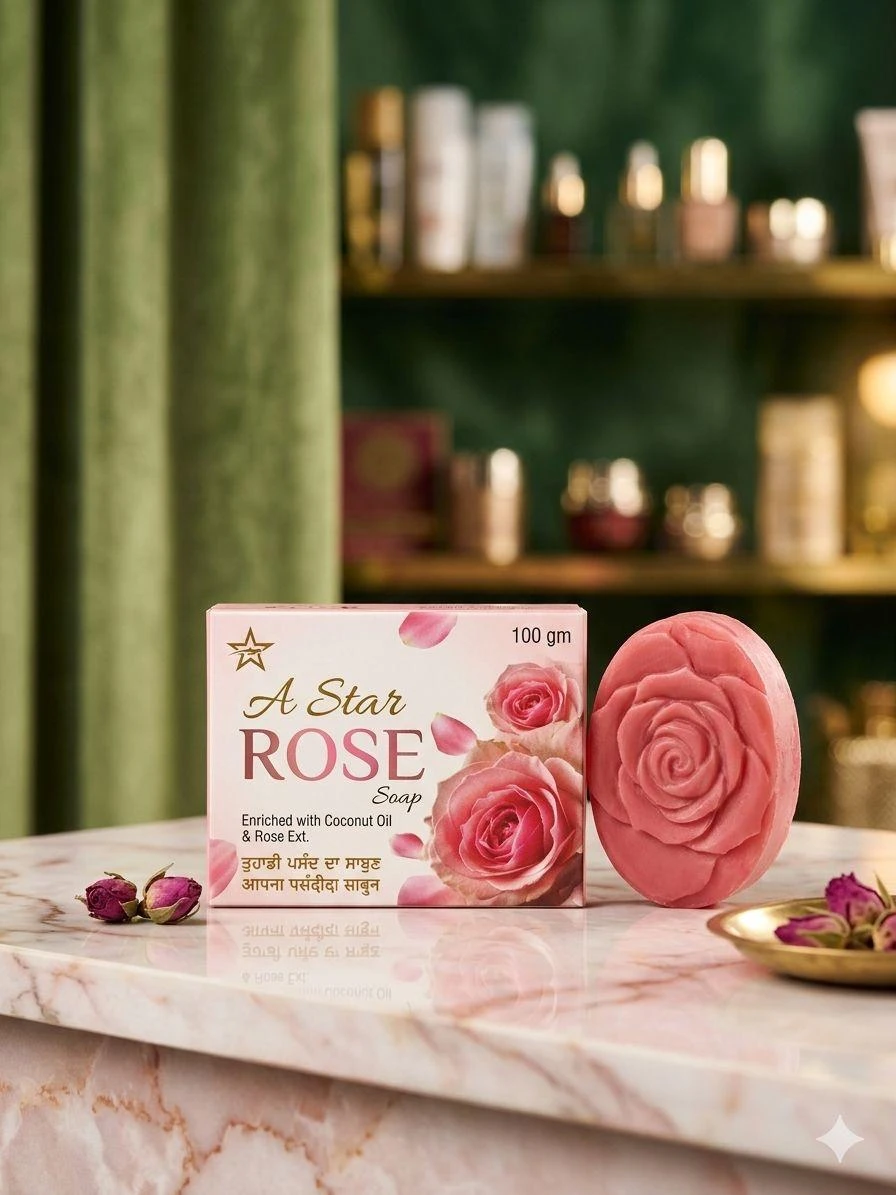 A STAR ROSE SOAP BUY 1 GET 1