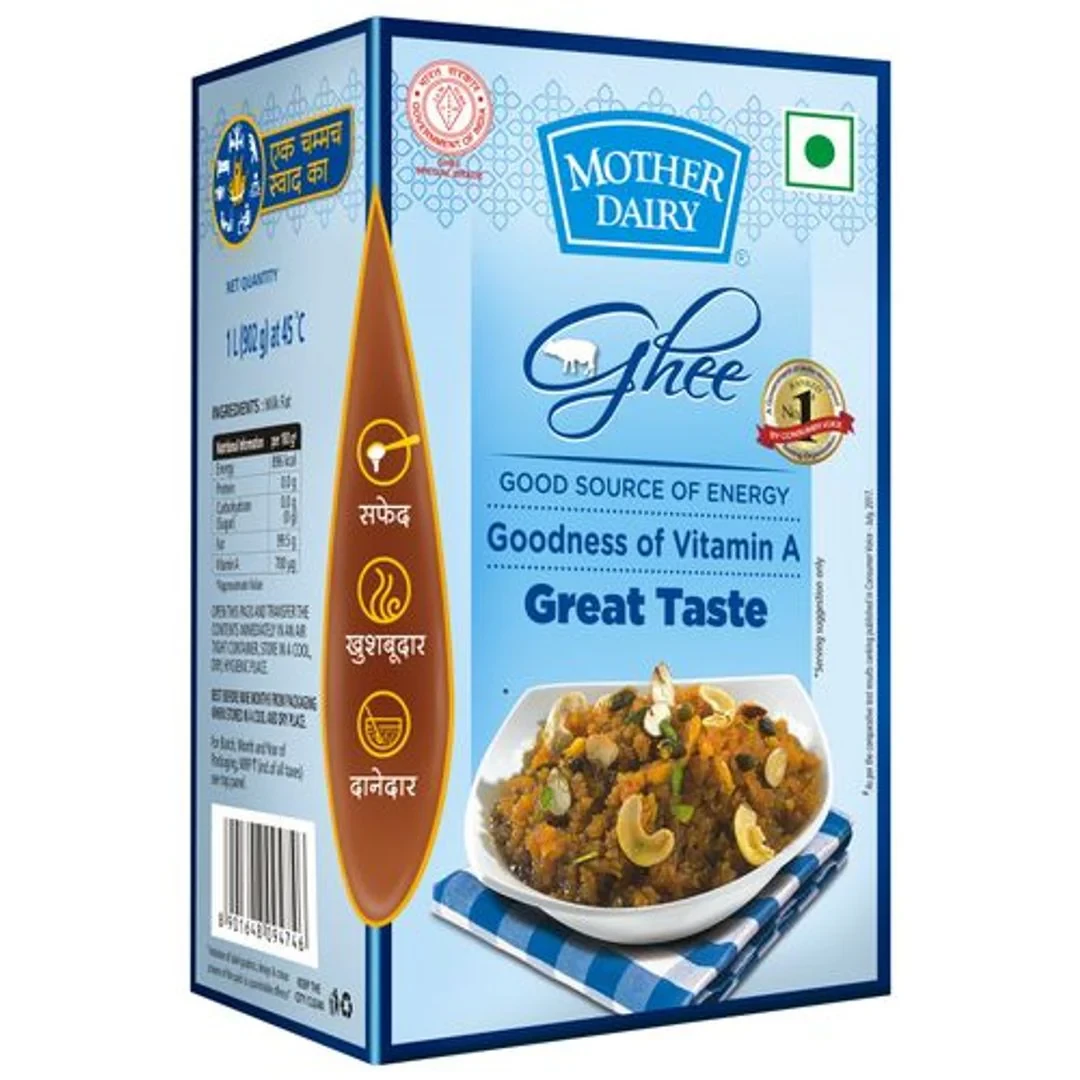 MOTHER DAIRY GHEE 1LTR