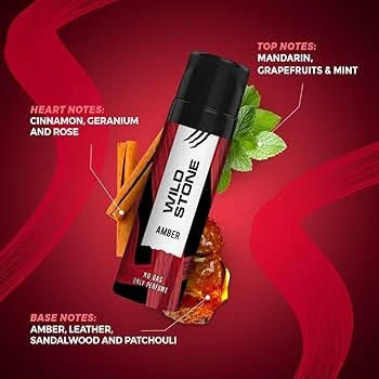 WILD STONE AMBER 120ML